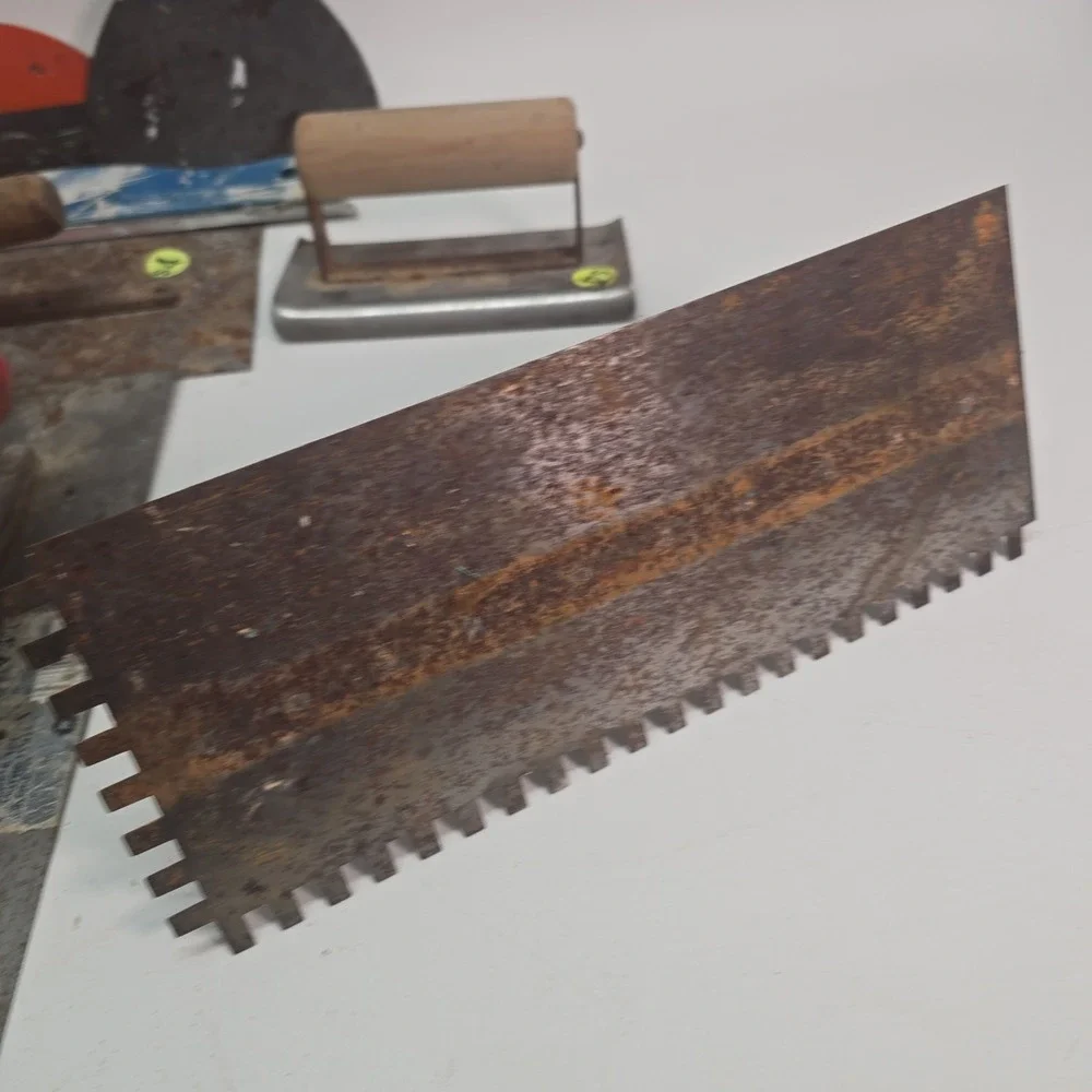 Marshalltown & Other Brands Finishing Tool Lot Trowels, Float & Edger 12 Pieces